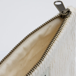 Pochette Lou - Velours Crème