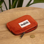 Porte-monnaie Lili - Velours Brique