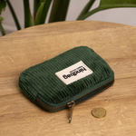 Porte-monnaie Lili - Velours Sapin