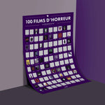Poster à Gratter - 100 Films d'Horreur à Voir dans sa Vie