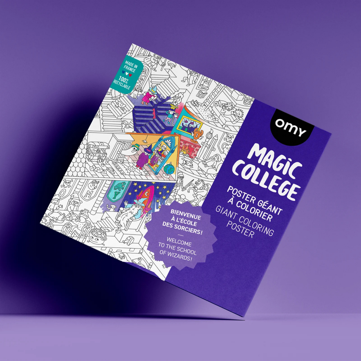 Poster à colorier - Magic College