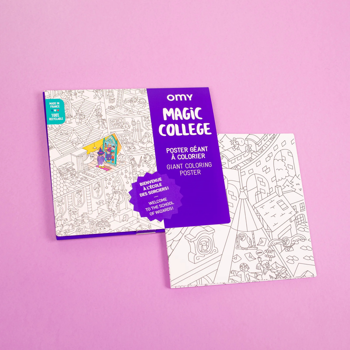 Poster à colorier - Magic College