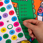Poster à colorier - Multiplication