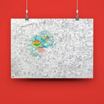 Poster à colorier - Suisse