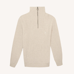 Pull camionneur laine Ardenne - Beige chiné