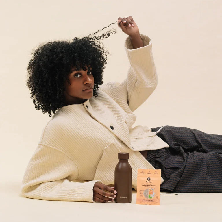 Bouteille Iso Icon Matt CHOCOLAT