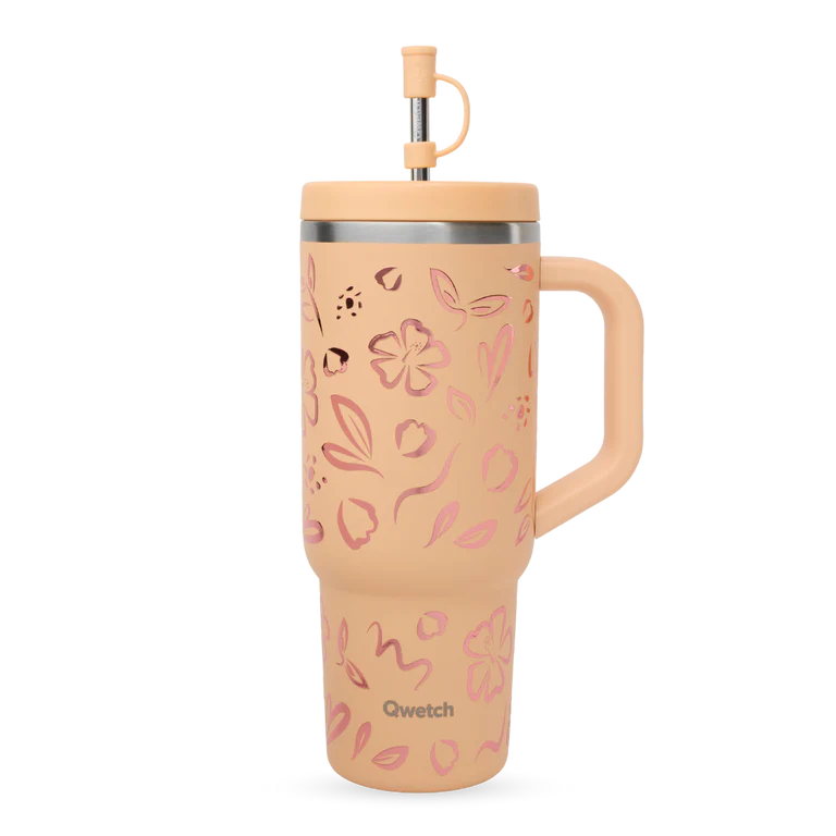 Travel Cup isotherme 900ml - Moani Abricot