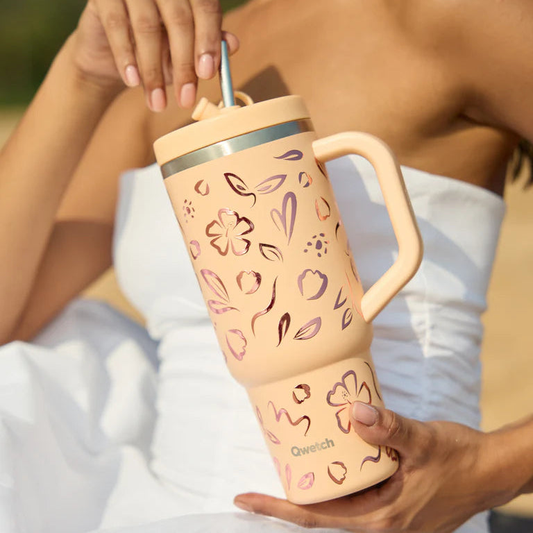 Travel Cup isotherme 900ml - Moani Abricot