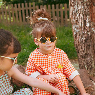 Lunettes de Soleil Enfant ROZZ – Rayures Sablées
