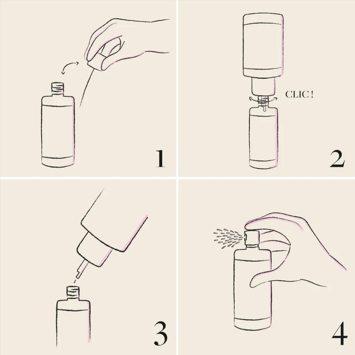 Recharge parfum - Mademoiselle Margot