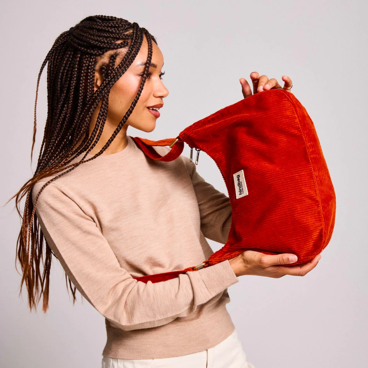 Sac Rosa - Velours Brique