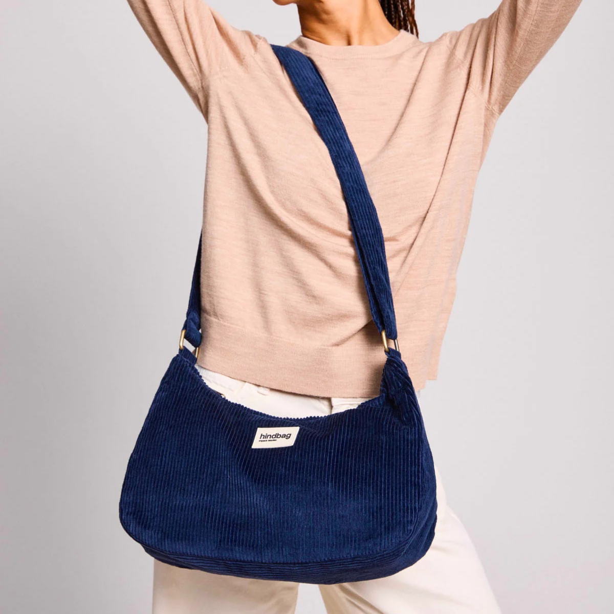 Sac Rosa - Velours Marine