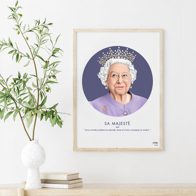 Affiche Sa Majesté - A3