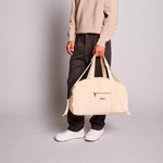 Sac à langer Basile - Velours Crème