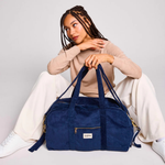 Sac à langer Basile - Velours Marine