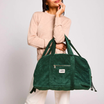 Sac à langer Basile - Velours Sapin