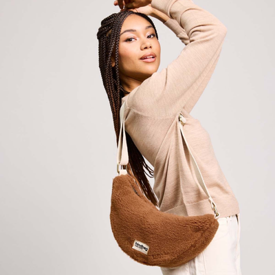 Sac banane Andrea - Teddy Brun