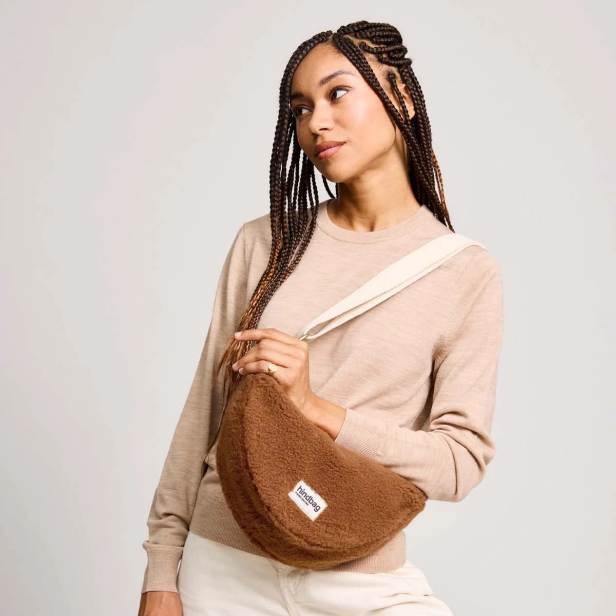 Sac banane Andrea - Teddy Brun