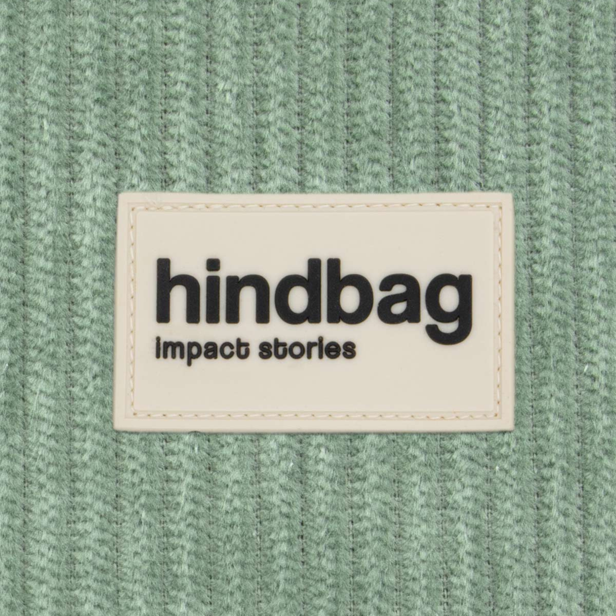 Sac banane Andrea - Velours Vert d'Eau