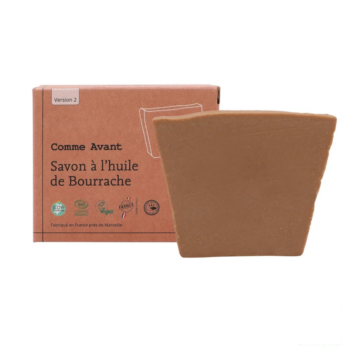 Savon à froid à l'huile de Bourrache