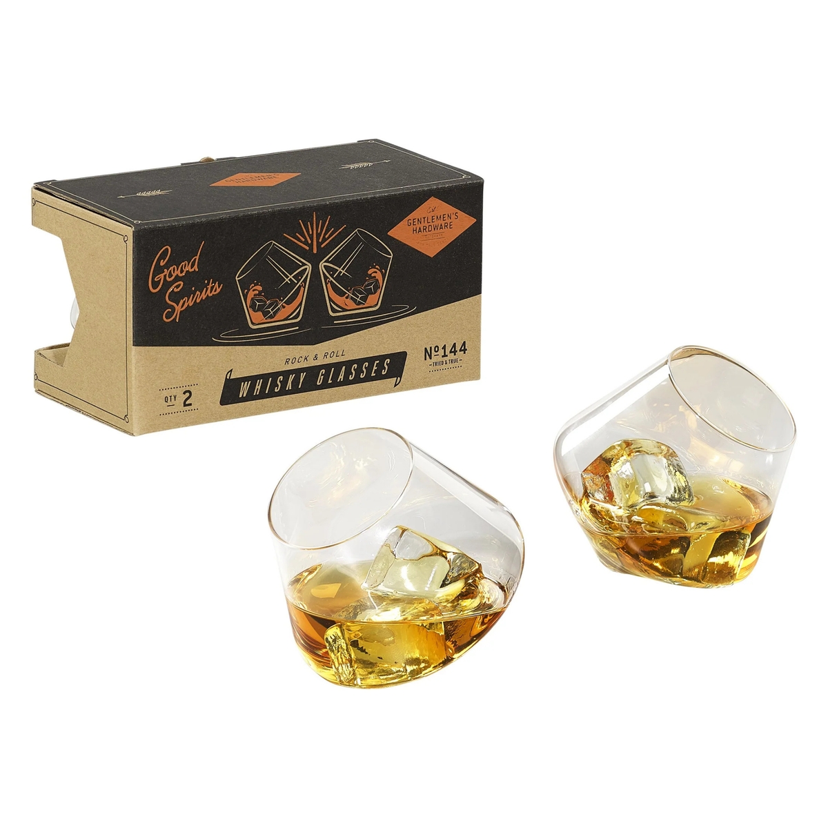 Set 2 verres whisky