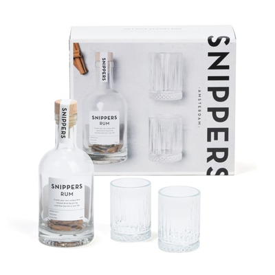 Snippers coffret -  Rhum 2 verres