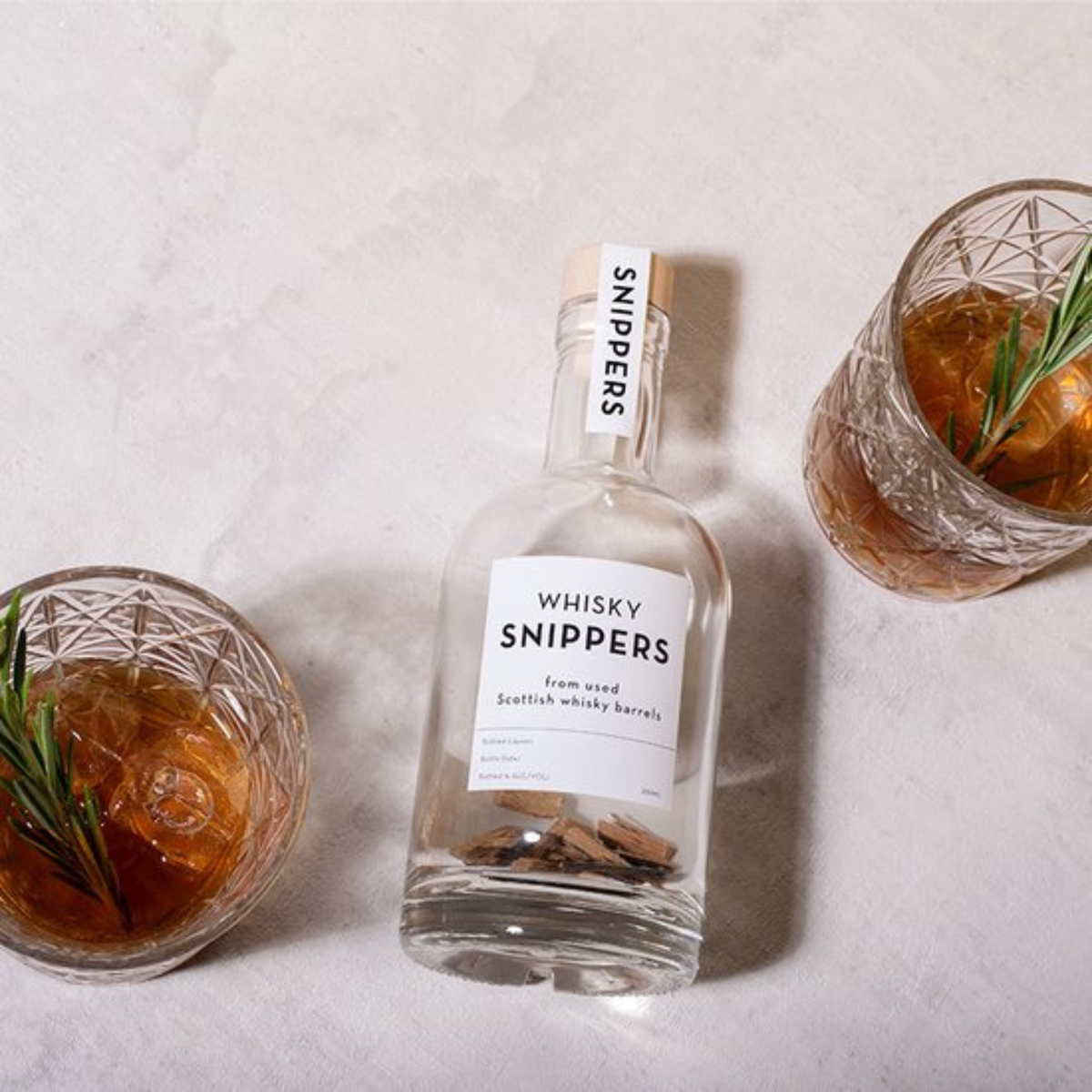 Snippers coffret - Whisky 2 verres