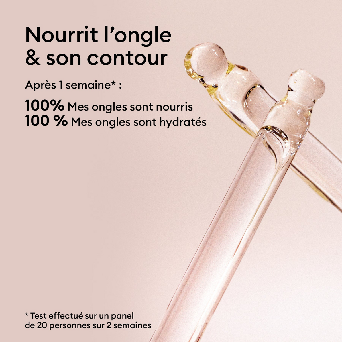 Soin ongles huile verte