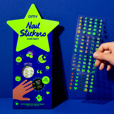 Stickers ongles - Glow Party