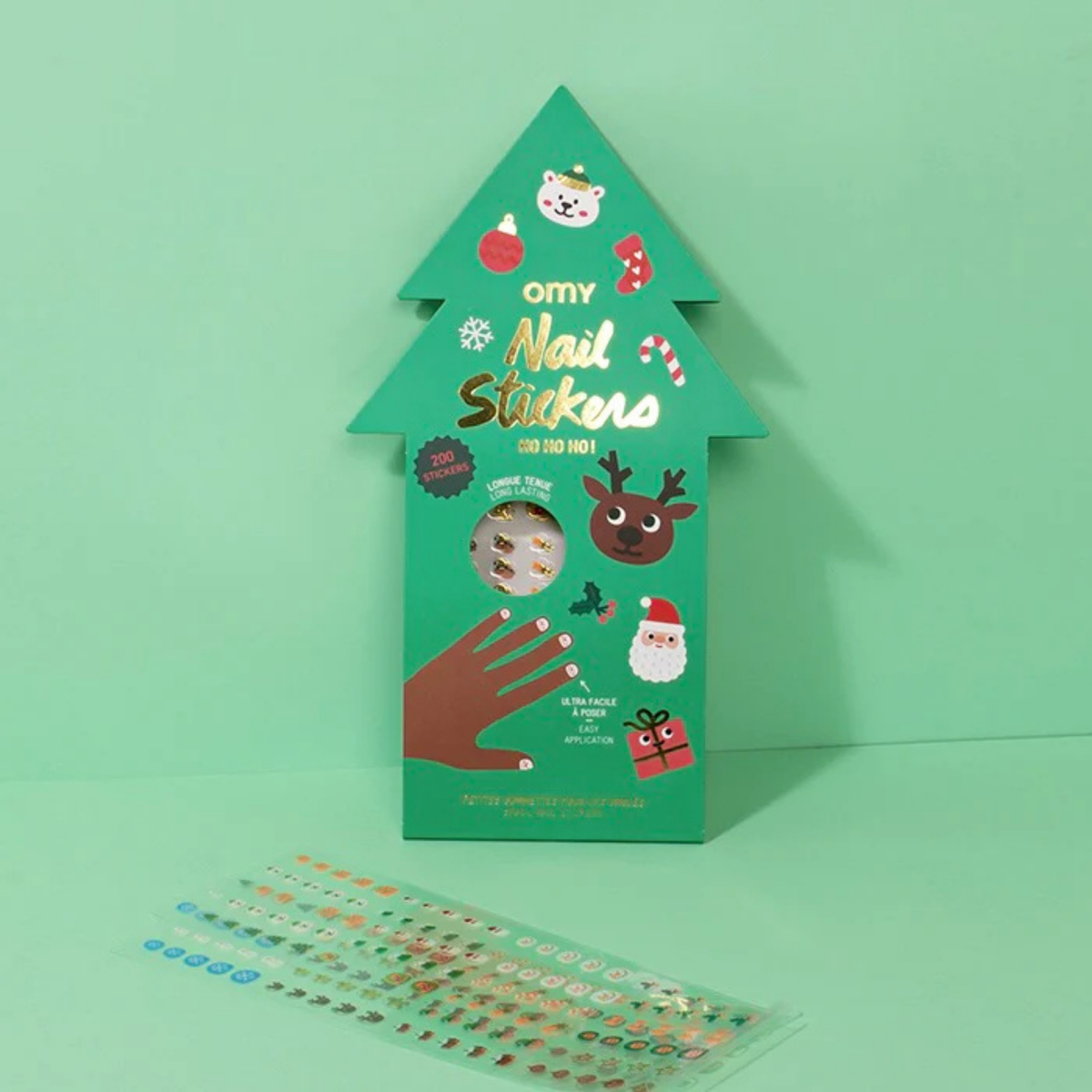 Stickers ongles - Ho Ho Ho