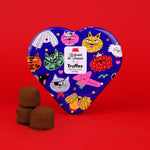 Coffret de 5 truffes au chocolat noir bio
