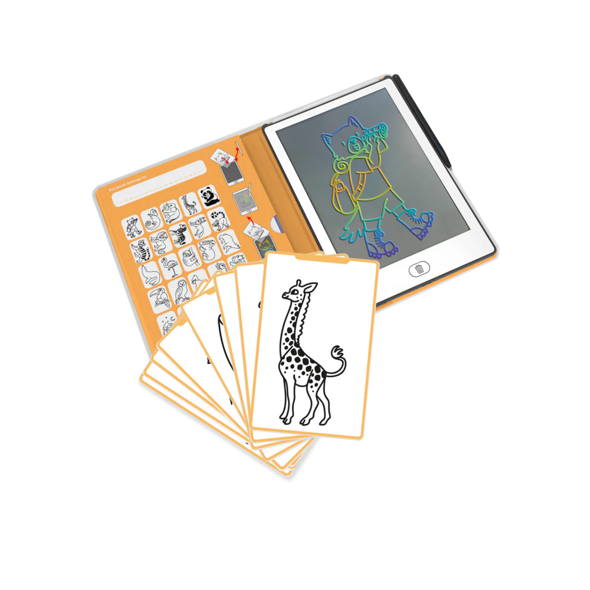 Tablette à dessin - Animaux
