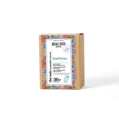 Thé Noir - Earl Grey (Bergamote - Calendula) - 15 Infusettes de 2g