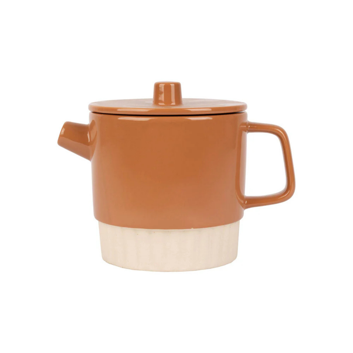 Théière avec filtre Cannelé - Terracotta