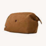 Trousse de toilette velours Washbag - Camel