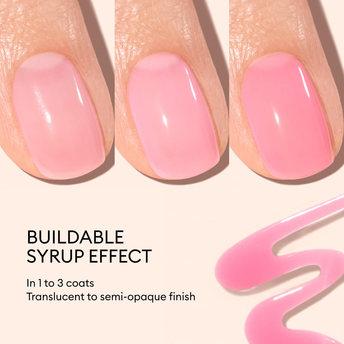 Vernis Green - Pink Sorbet