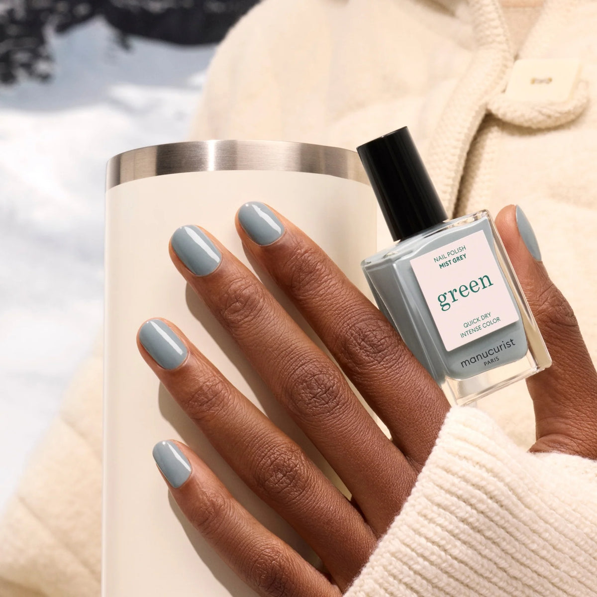 Vernis Green - Mist Grey