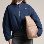Veste bomber imperméable Alésia - Indigo