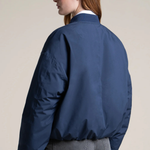 Veste bomber imperméable Alésia - Indigo