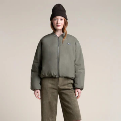 Veste bomber imperméable Alésia - Kaki