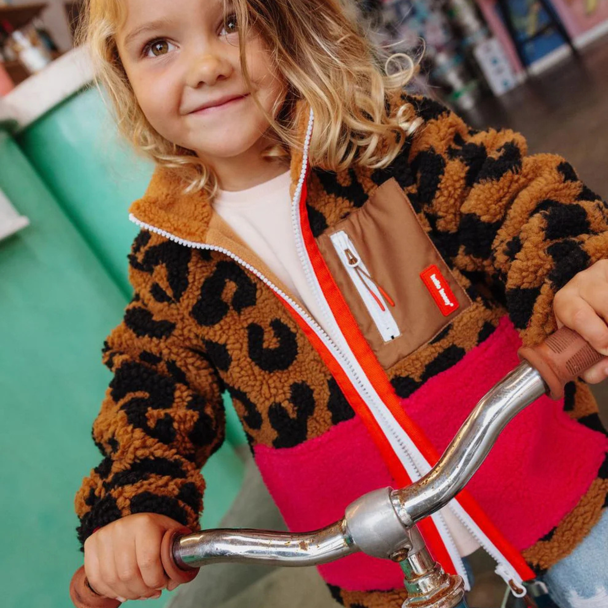 Veste polaire - Léopard