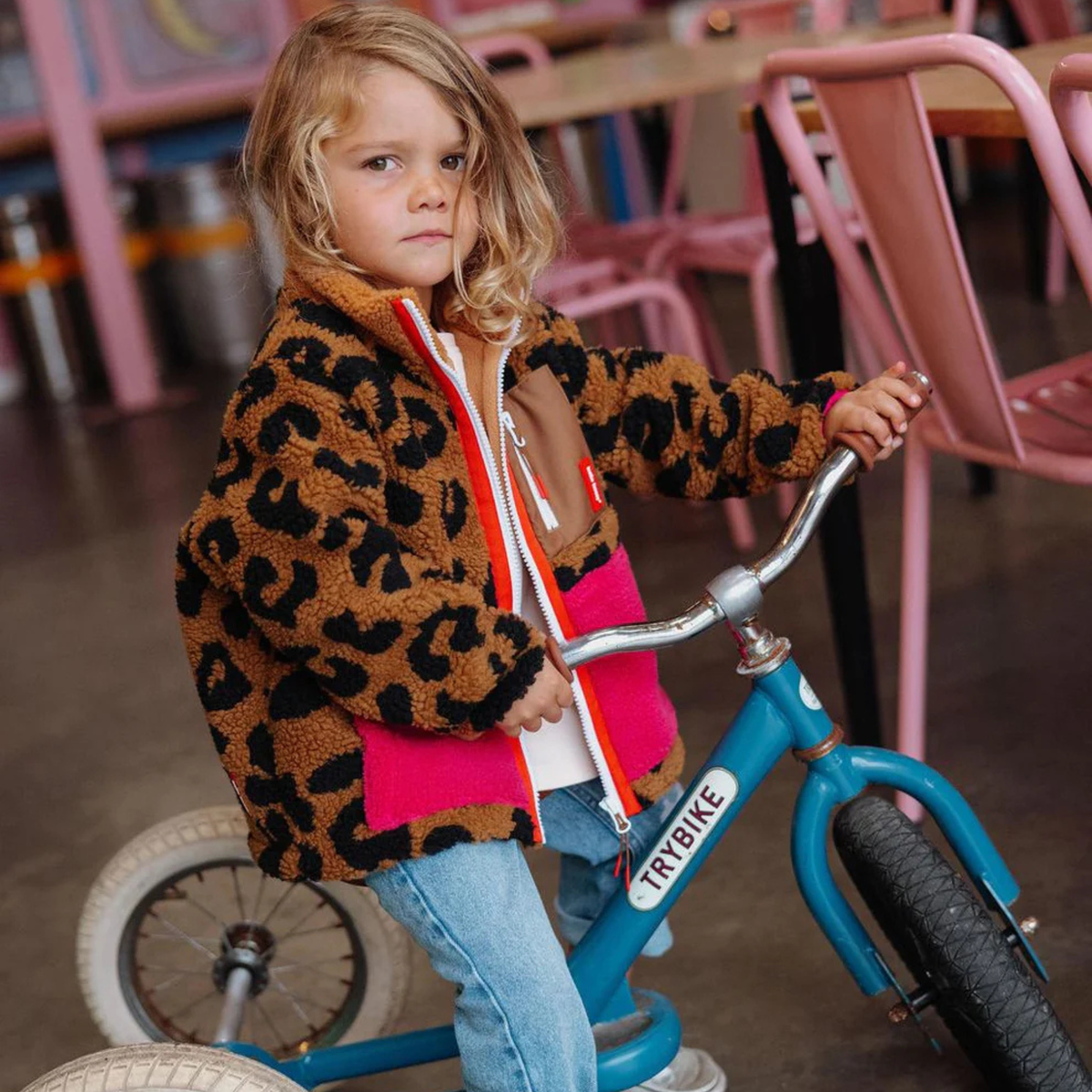 Veste polaire - Léopard