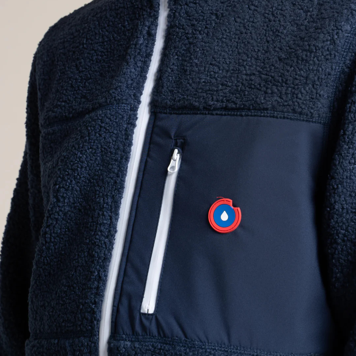 Veste polaire Monge - Indigo