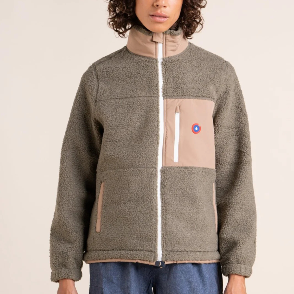 Veste polaire Monge - Kaki - Sahara