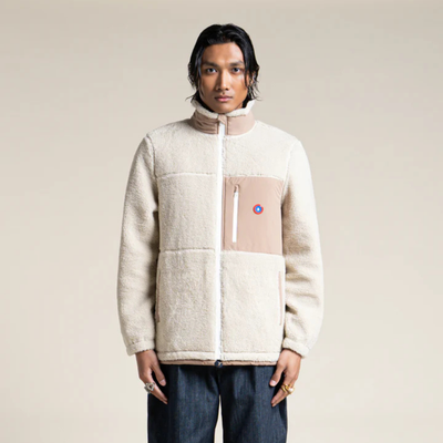 Veste polaire Monge - coquille - Sahara