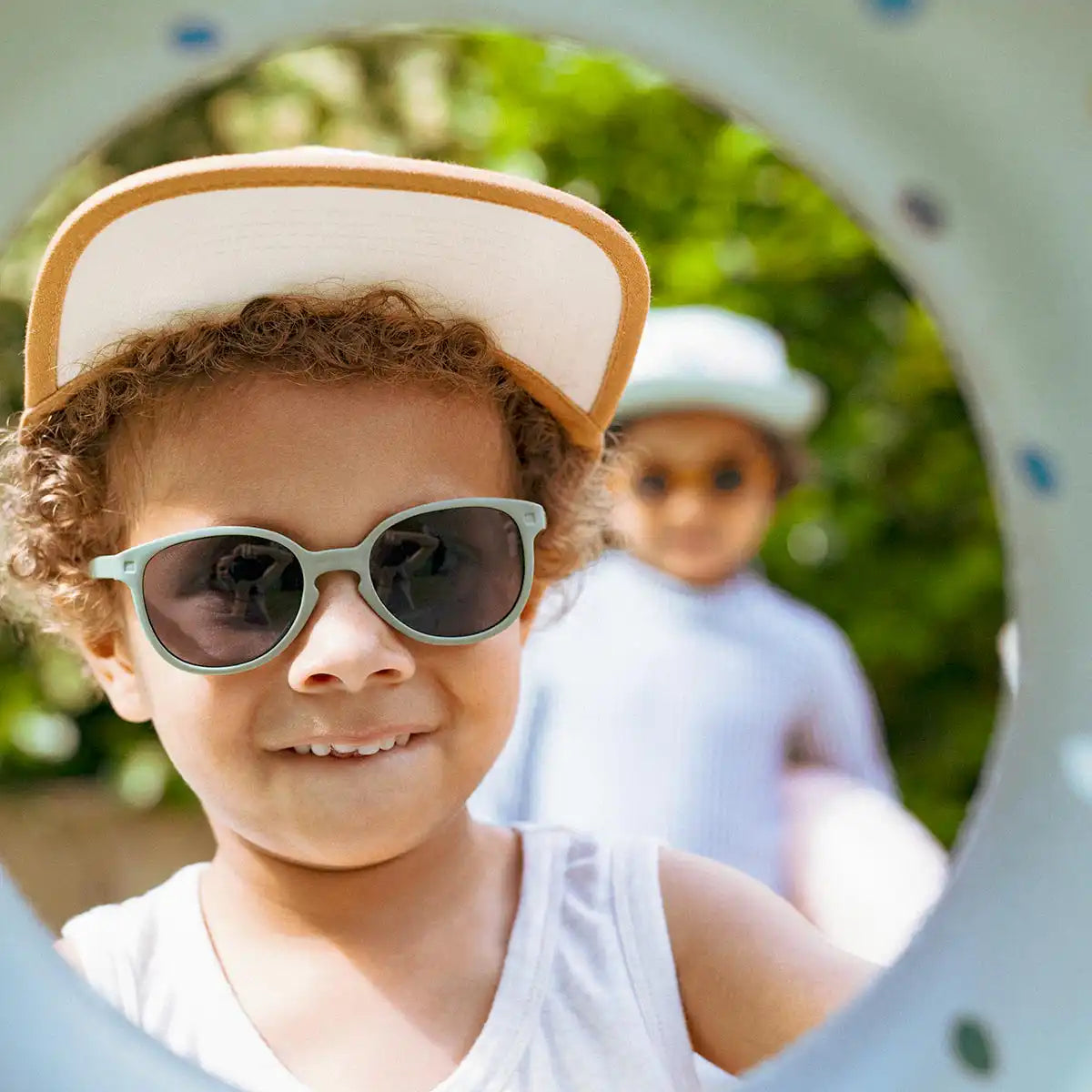 Lunettes de Soleil Enfant WAZZ - Kaki