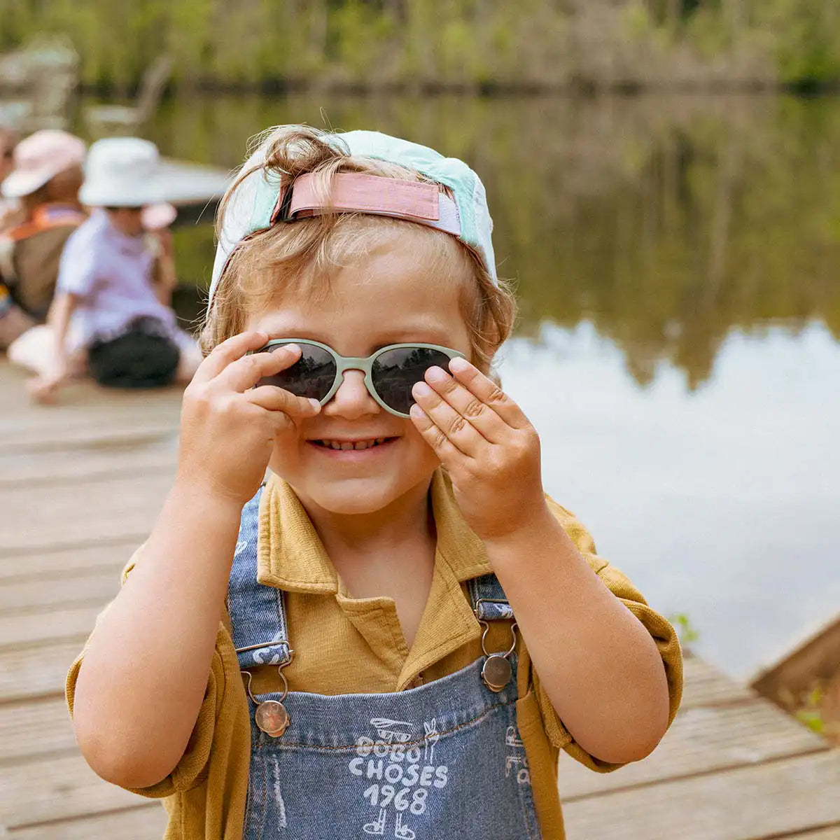 Lunettes de Soleil Enfant WAZZ - Kaki