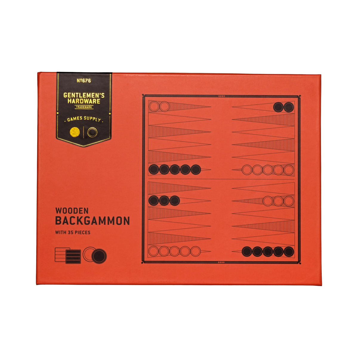 Backgammon en bois