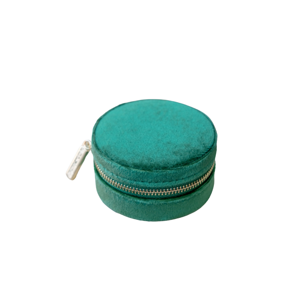 Boîte à Bijoux de voyage Yvonne - Velours Vert