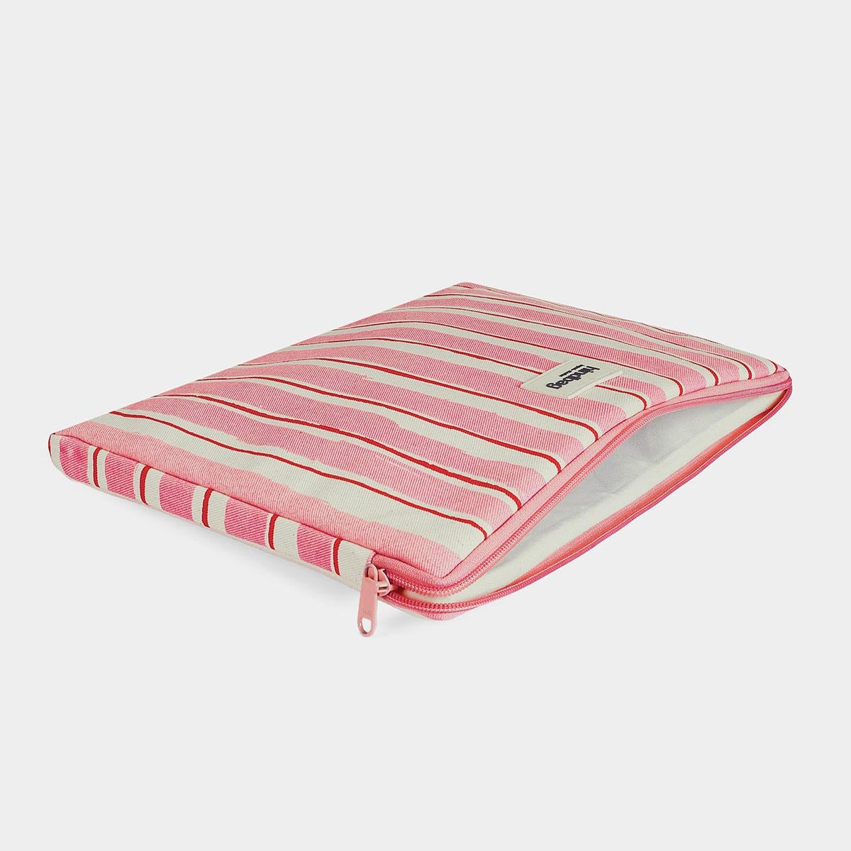 Housse d'ordinateur Ava - Rayures Larges Rose